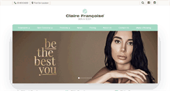 Desktop Screenshot of clairefrancoise.com.au